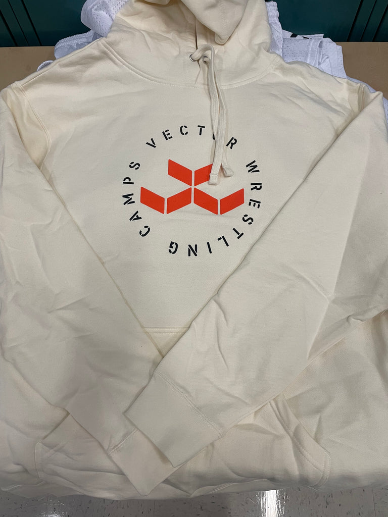 Vector Hoodie - Bone/Orange